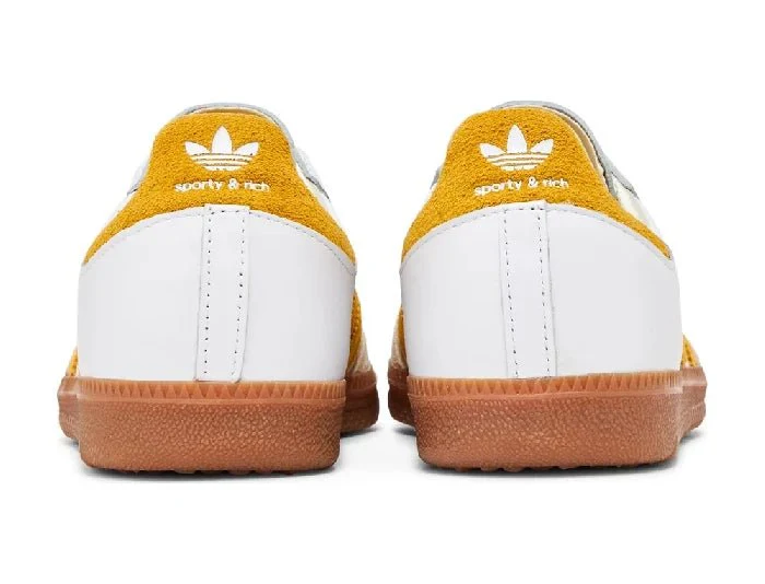 Adidas x Sporty & Rich Samba OG 'White Bold Gold' - Image 4
