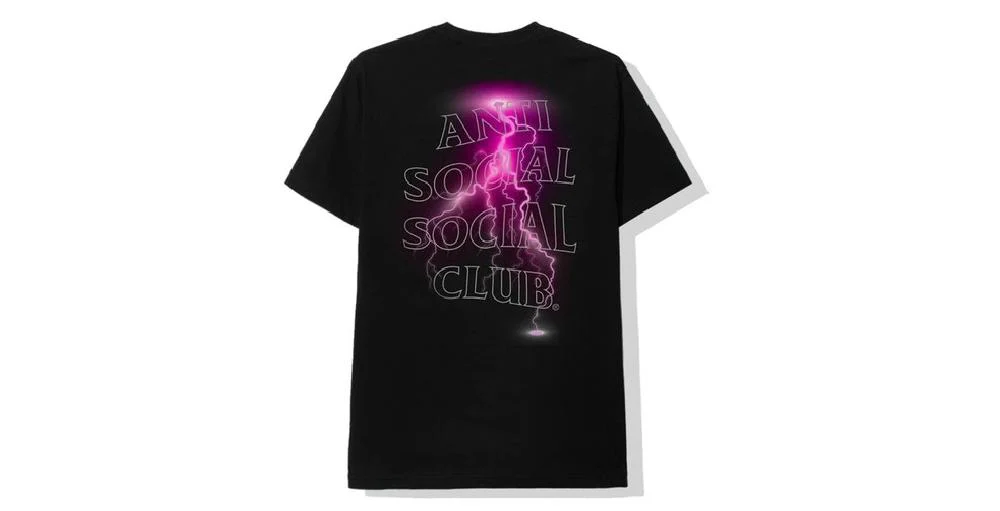 ASSC Anti Social Social Club Save Your Tears Tee 'Black' - Image 2
