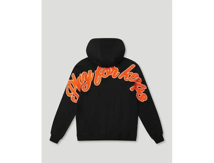 Geedup Hoodie Play For Keeps Script Hoodie "Black Orange" - Image 2