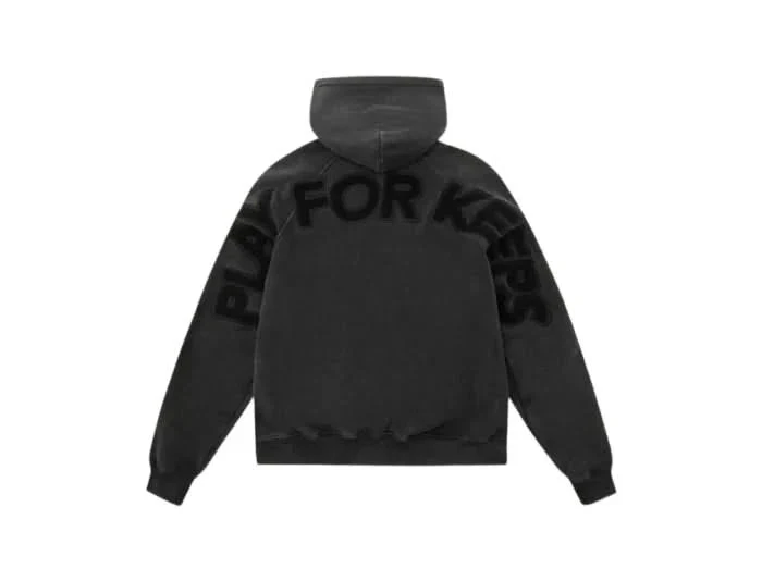 Geedup Play For Keeps Hoodie "Vintage Black" - Image 2