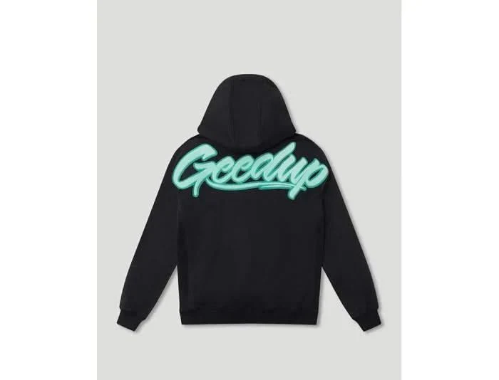 Geedup Script Hoodie ‘Navy Teal’ - Image 3
