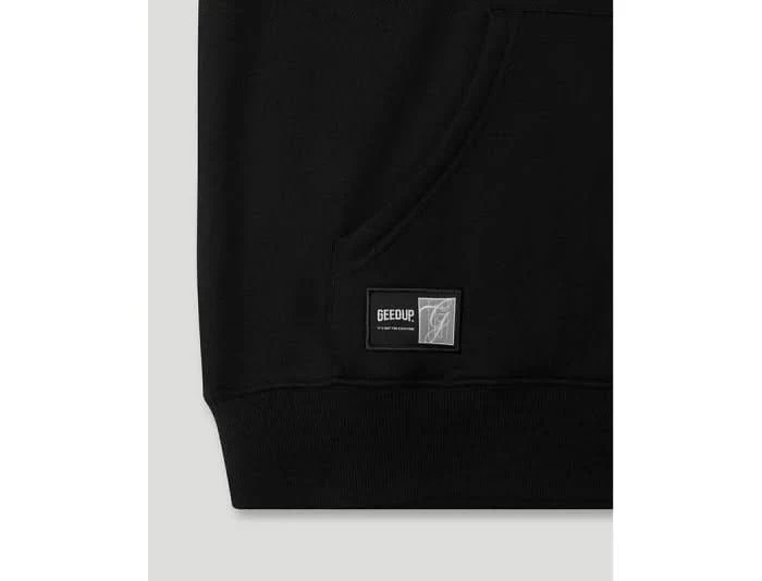 Geedup Team Logo / Handstyle Hoodie "Black Grey" - Image 3