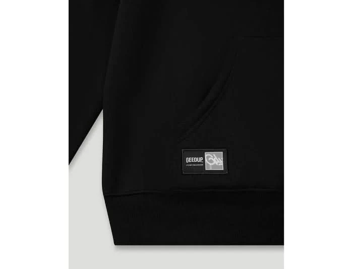 Geedup Team Logo / Handstyle Hoodie "Black Red" - Image 3