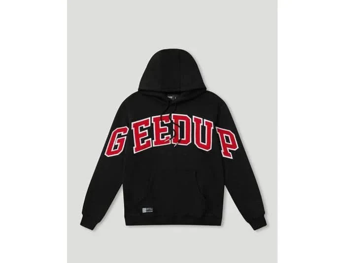 Geedup Team Logo Hoodie "Black Red"
