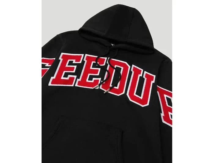 Geedup Team Logo Hoodie "Black Red" - Image 2