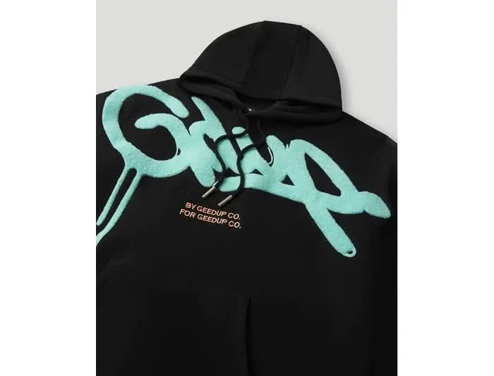 Geedup x Arrdee Handstyle Hoodie "Black Multi" - Image 2