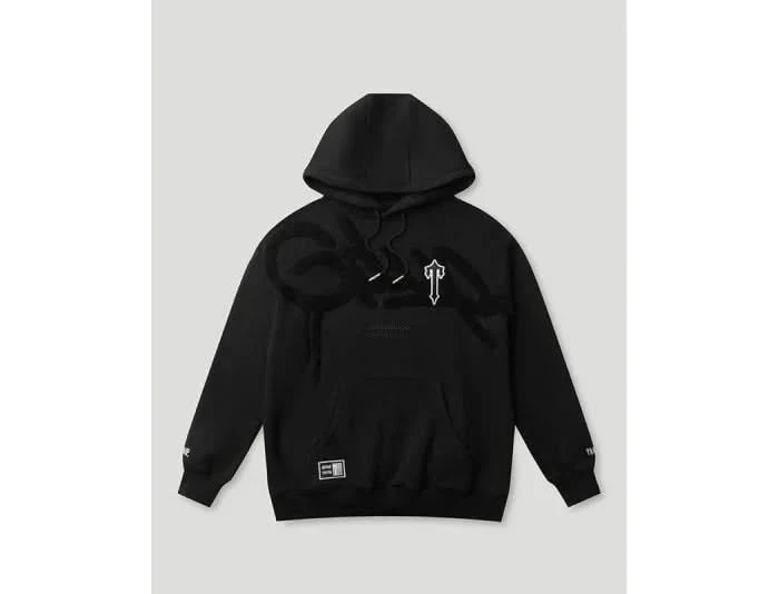 Geedup x Trapstar Handstyle Irongate T Hoodie Black