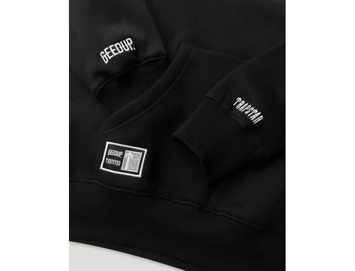 Geedup x Trapstar Sydney Shooters Hoodie Black - Image 3