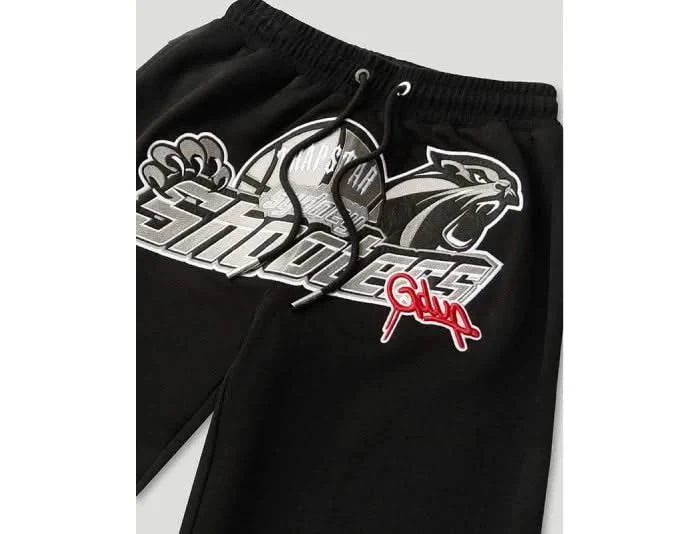 Geedup x Trapstar Sydney Shooters Trackpants Black - Image 2
