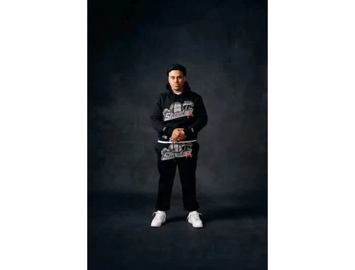 Geedup x Trapstar Sydney Shooters Trackpants Black - Image 4