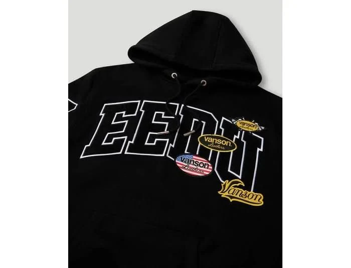 Geedup x Vanson Team Logo Hoodie 'Black' - Image 3