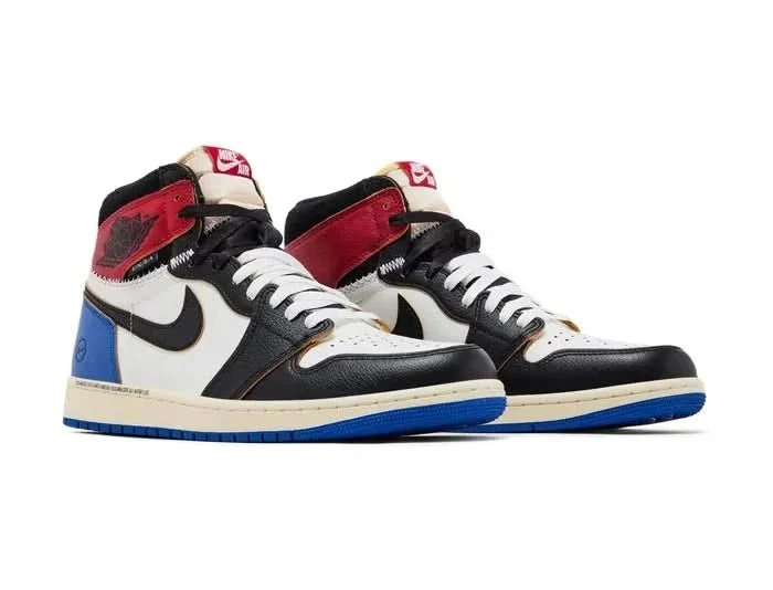 Nike x Fragment Design x Union LA x Air Jordan 1 Retro High OG 'Varsity Red' - Image 5