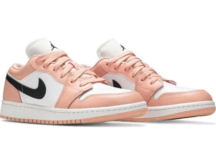 Nike Air Jordan 1 Low 'Light Arctic Pink' Women's (GS) - Image 4