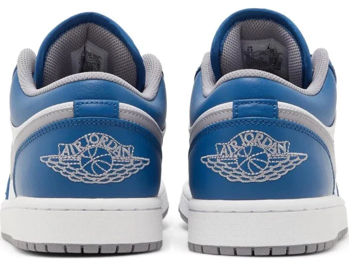 Nike Air Jordan 1 Low 'True Blue Cement' - Image 3