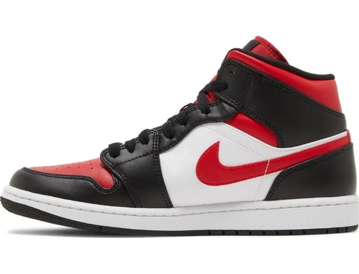 Nike Air Jordan 1 Mid 'Bred Toe' - Image 2
