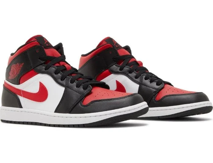 Nike Air Jordan 1 Mid 'Bred Toe' - Image 4