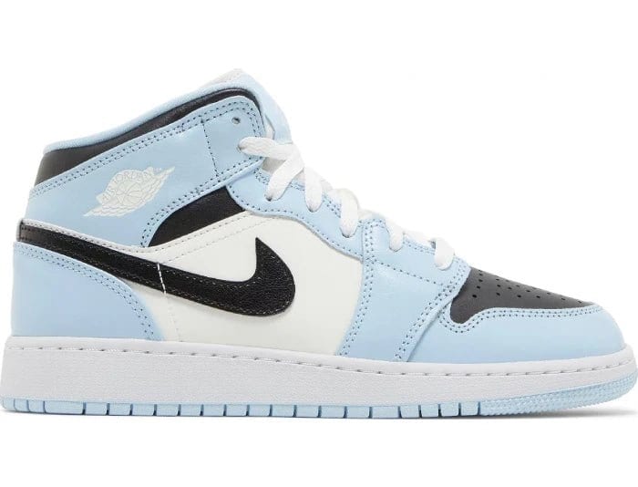 Nike Air Jordan 1 Mid 'Ice Blue' Women's (GS)