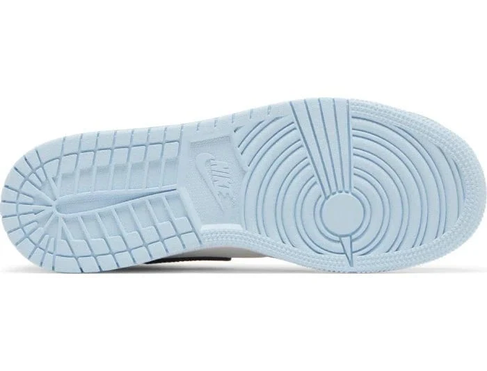 Nike Air Jordan 1 Mid 'Ice Blue' Women's (GS) - Image 5