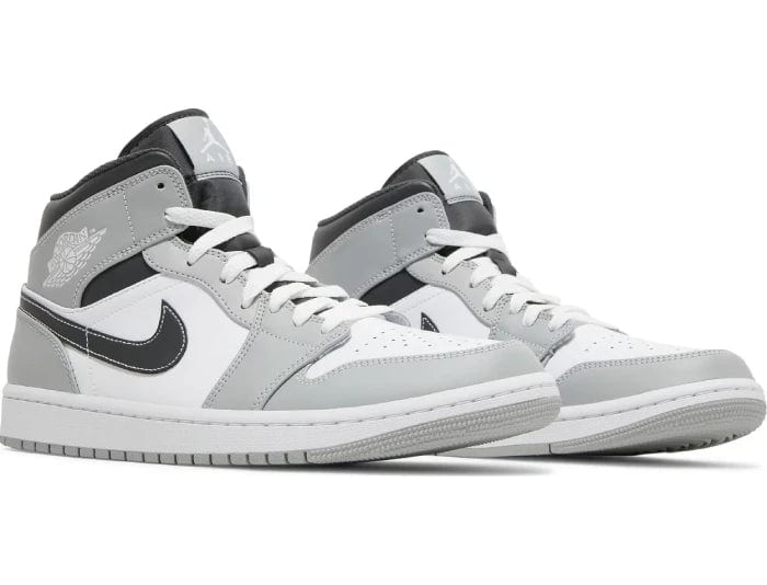 Nike Air Jordan 1 Mid 'Light Smoke Grey' - Image 4