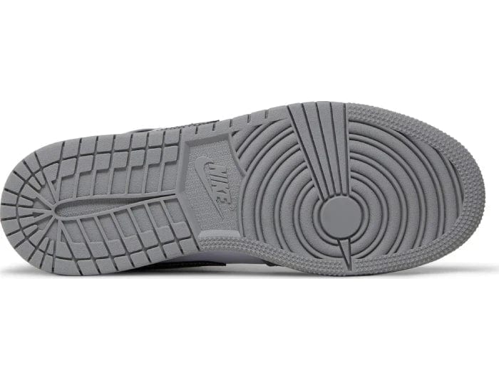 Nike Air Jordan 1 Mid 'Light Smoke Grey' Women's (GS) - Image 5