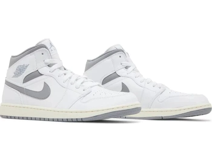 Nike Air Jordan 1 Mid 'Neutral Grey' - Image 4