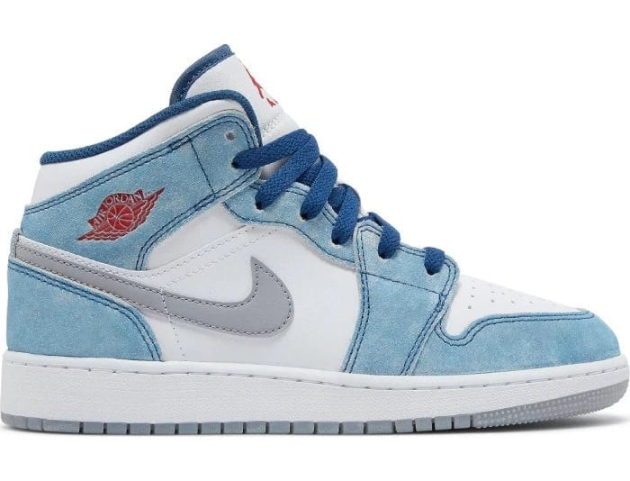 Nike Air Jordan 1 Mid SE 'French Blue' Women's (GS)