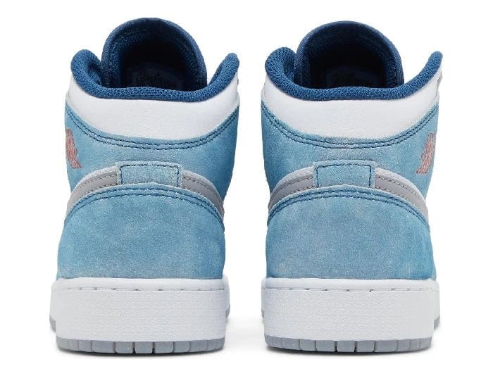 Nike Air Jordan 1 Mid SE 'French Blue' Women's (GS) - Image 3