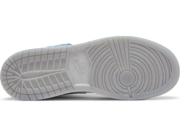Nike Air Jordan 1 Mid SE 'French Blue' Women's (GS) - Image 5