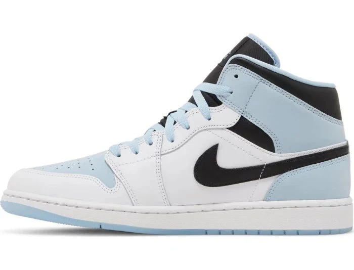 Nike Air Jordan 1 Mid SE 'White Ice Blue' - Image 2