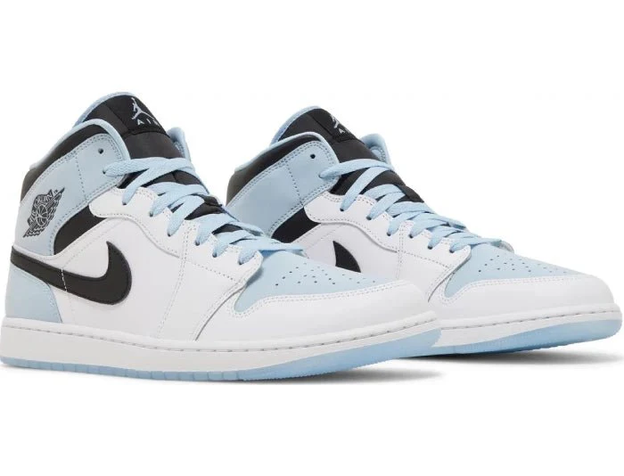Nike Air Jordan 1 Mid SE 'White Ice Blue' - Image 4