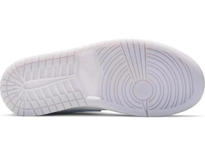 Nike Air Jordan 1 Mid 'Wolf Grey Aluminum' Women's - Image 5