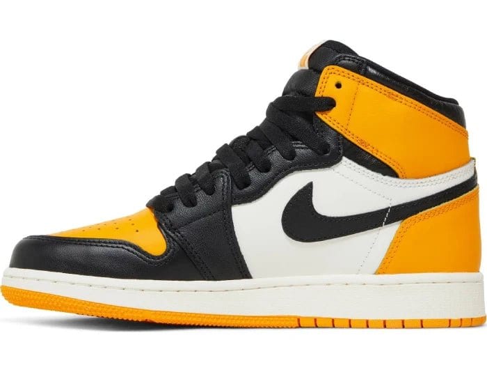 Nike Air Jordan 1 Retro High OG 'Taxi Yellow Toe' Women's (GS) - Image 2