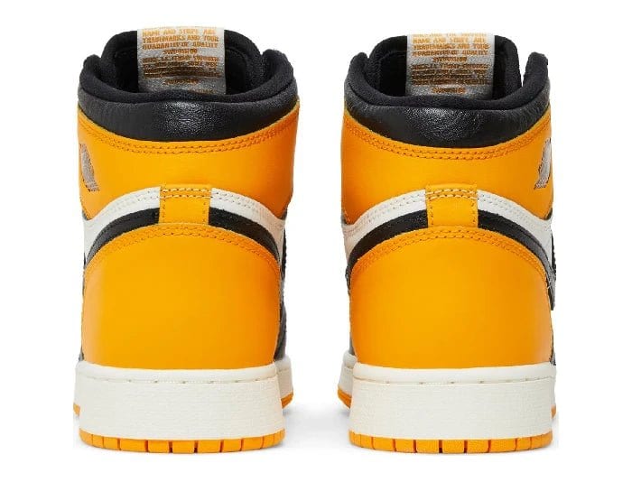 Nike Air Jordan 1 Retro High OG 'Taxi Yellow Toe' Women's (GS) - Image 3