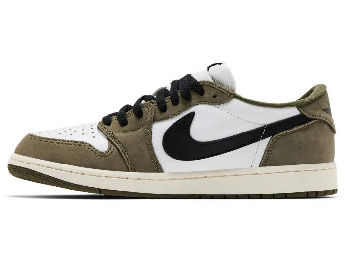 Nike Air Jordan 1 Retro Low OG 'Medium Olive' - Image 2