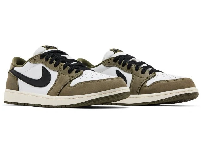 Nike Air Jordan 1 Retro Low OG 'Medium Olive' - Image 5