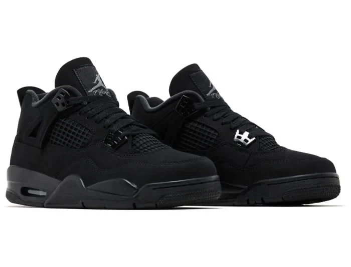 Nike Air Jordan 4 Retro GS 'Black Cat' 2025 - Image 5