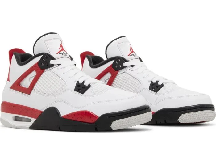 Nike Air Jordan 4 Retro 'Red Cement' Women's (GS) - Image 4