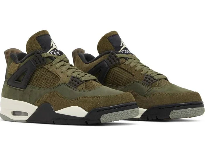 Nike Air Jordan 4 Retro SE 'Craft - Olive' - Image 4