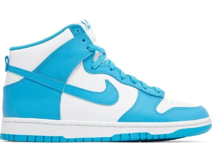 Nike Dunk High 'UNC Laser Blue'