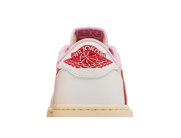 Nike Travis Scott x Air Jordan 1 Retro Low OG 'Sail Tropical Pink' - Image 7