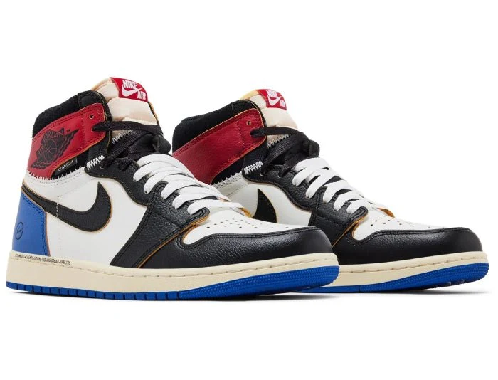 Nike x Fragment Design x Union LA Air Jordan 1 Retro High OG 'Varsity Red' - Image 5
