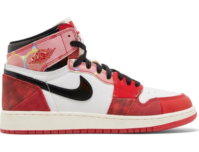 Nike x Marvel Air Jordan 1 Retro High OG  'Spiderman: Next Chapter' Women's (GS)