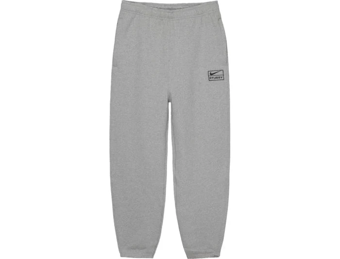 Nike x Stussy Fleece Pant 'Dark Grey Heather'