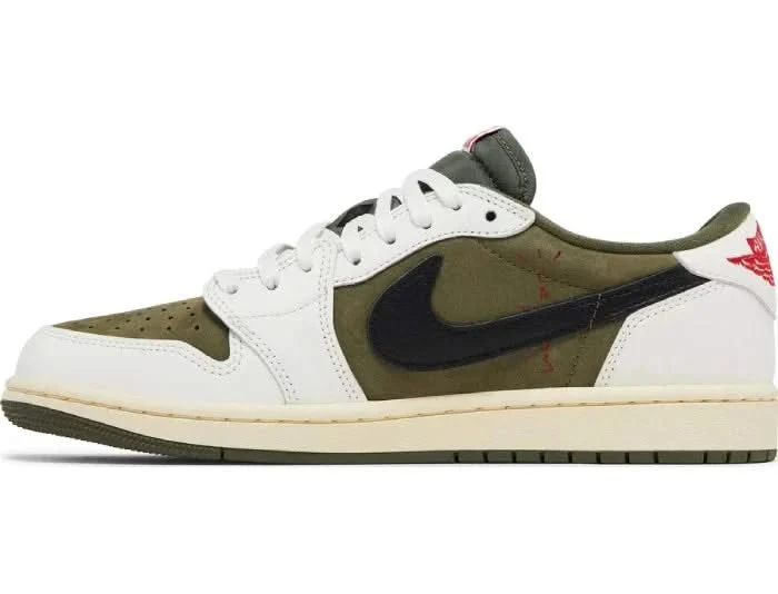 Nike x Travis Scott Air Jordan 1 Low OG SP 'Medium Olive' - Image 2