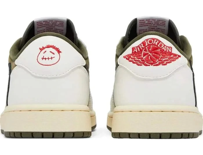 Nike x Travis Scott Air Jordan 1 Low OG SP 'Medium Olive' - Image 5