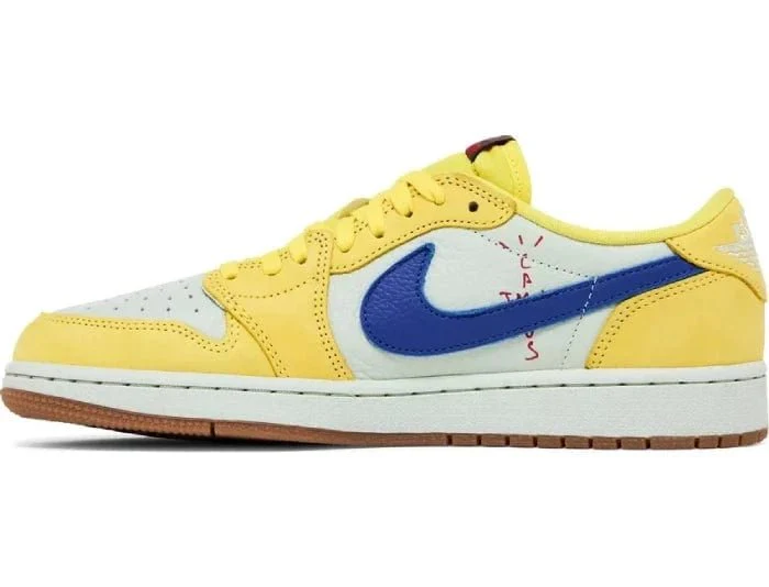 Nike x Travis Scott Air Jordan 1 Retro Low OG SP 'Canary' Women's - Image 2