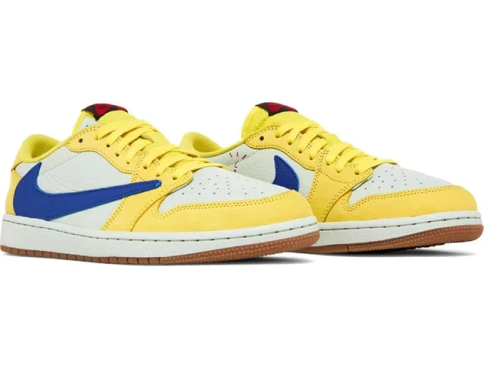 Nike x Travis Scott Air Jordan 1 Retro Low OG SP 'Canary' Women's - Image 5