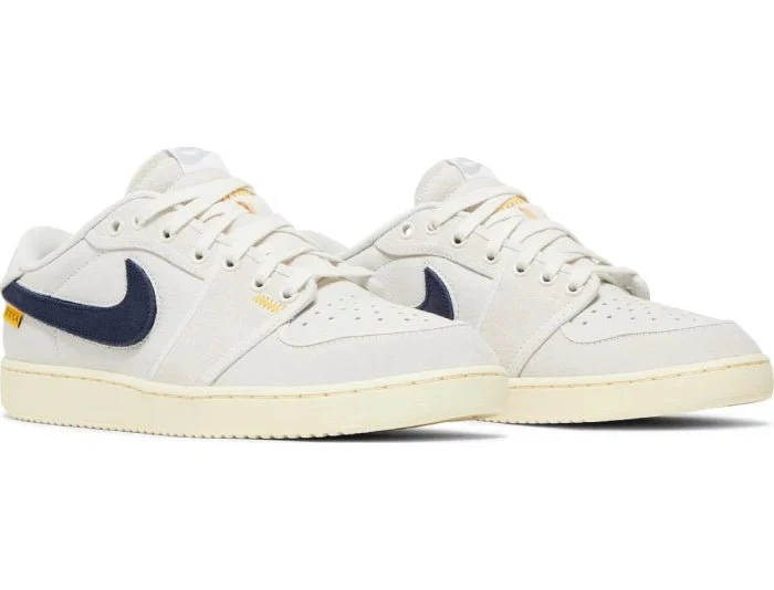 Nike x Union LA Air Jordan 1 KO Low 'Sail Muslin' - Image 4