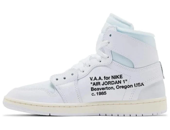 Nike x Virgil Abloh Archive Air Jordan 1 Retro High OG 'Alaska' - Image 2