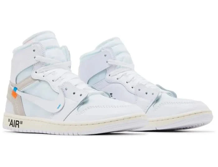 Nike x Virgil Abloh Archive Air Jordan 1 Retro High OG 'Alaska' - Image 5